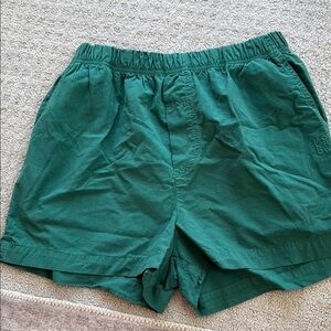 Monrow Deep Green Women's Athletic Shorts
